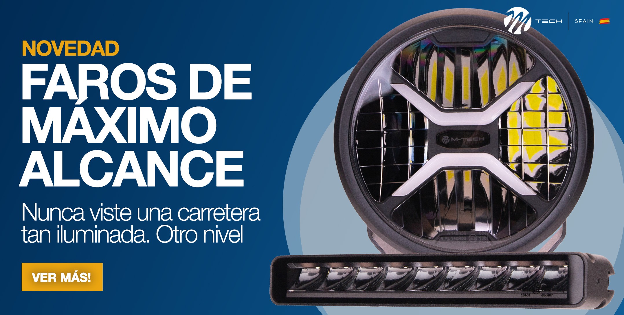 Faros de largo alcance para vehículos